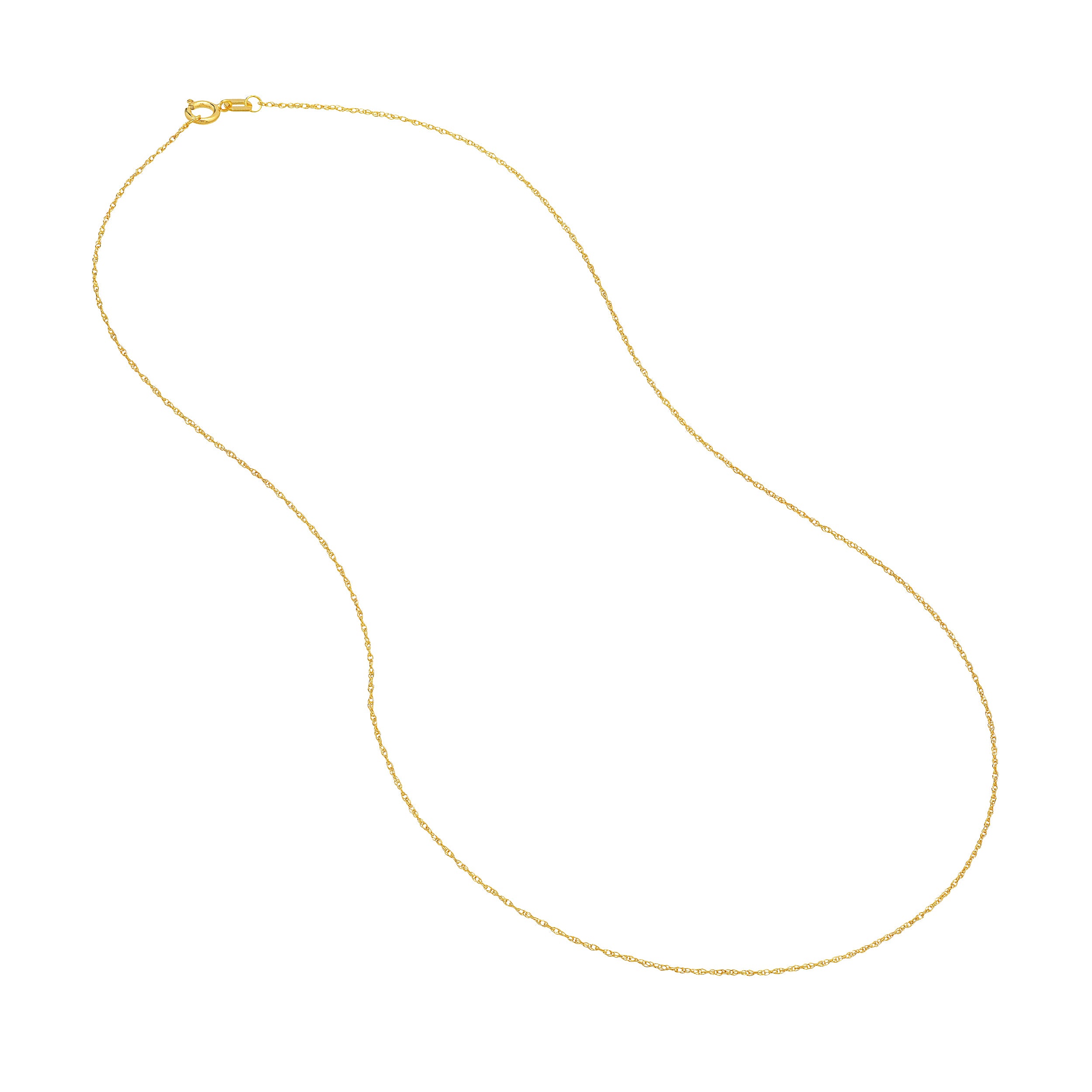 0.80mm Pendant Rope Chain with Spring Ring