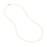 0.80mm Pendant Rope Chain with Spring Ring