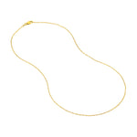1.2mm Pendant Rope Chain with Lobster Lock