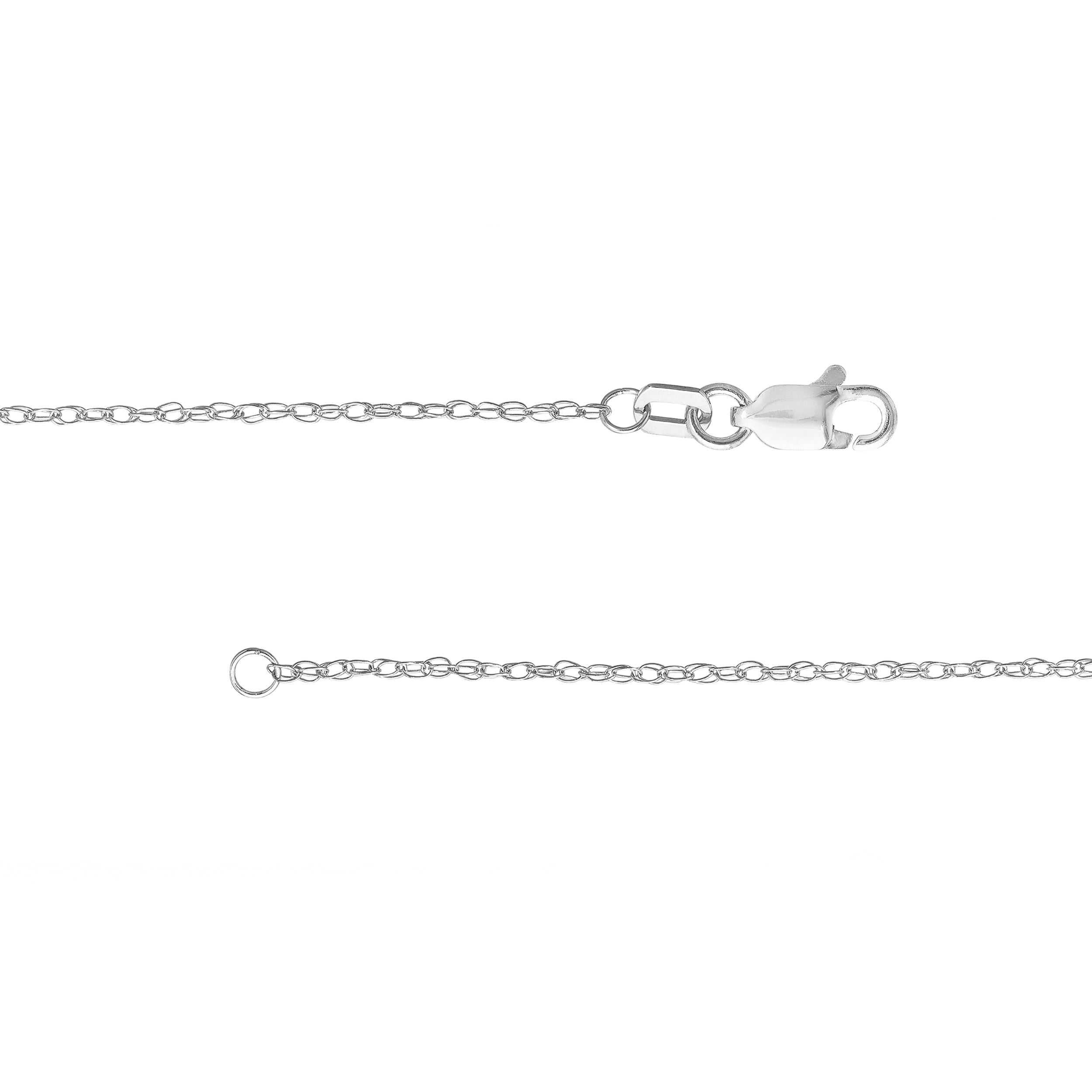 1.2mm Pendant Rope Chain with Lobster Lock