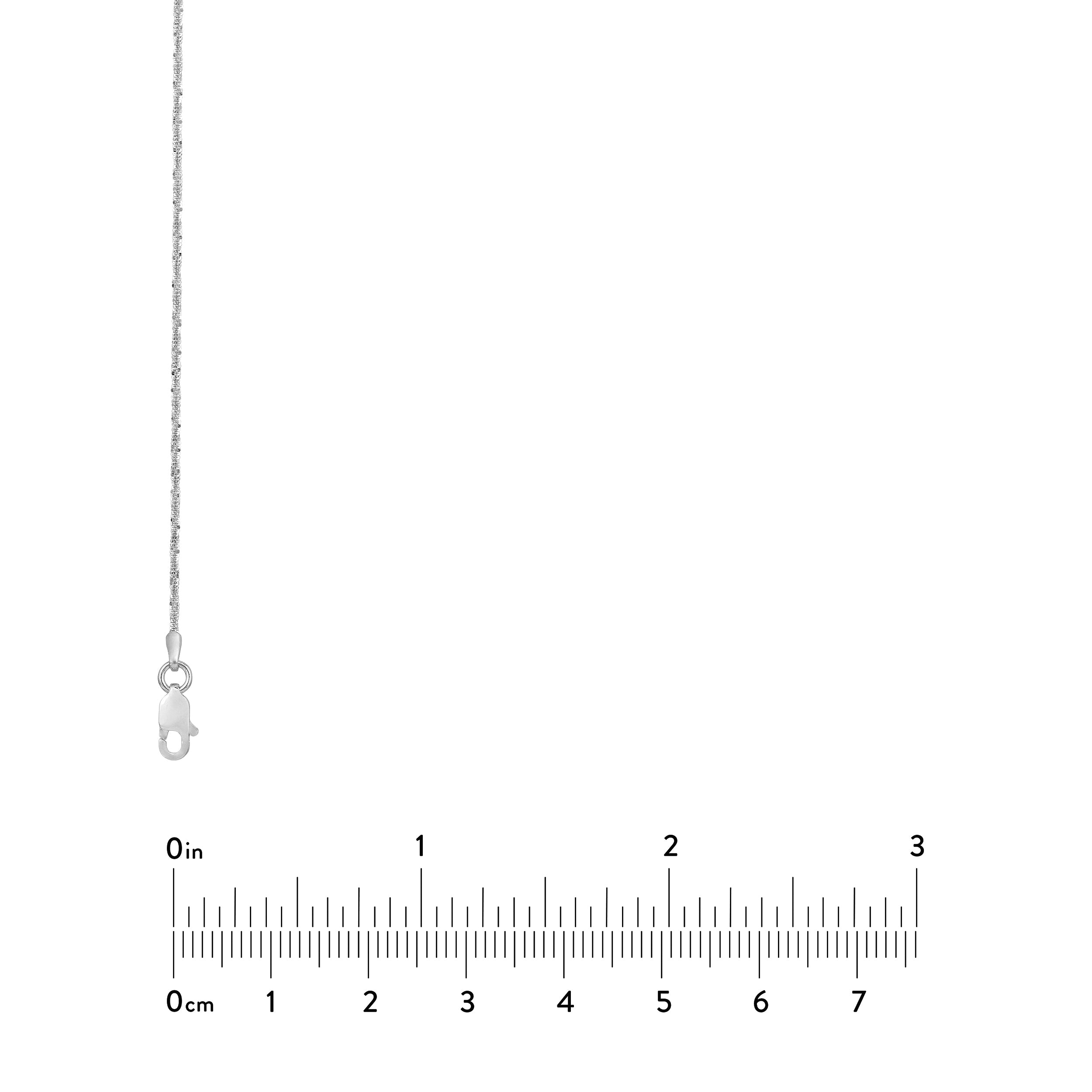 1.12mm Sparkle Chain with Lobster Lock
