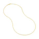 1.45mm Sparkle Chain with Lobster Lock
