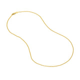 1.5mm Bead Chain with Lobster Lock