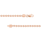 2.5mm Bead Chain with Lobster Lock