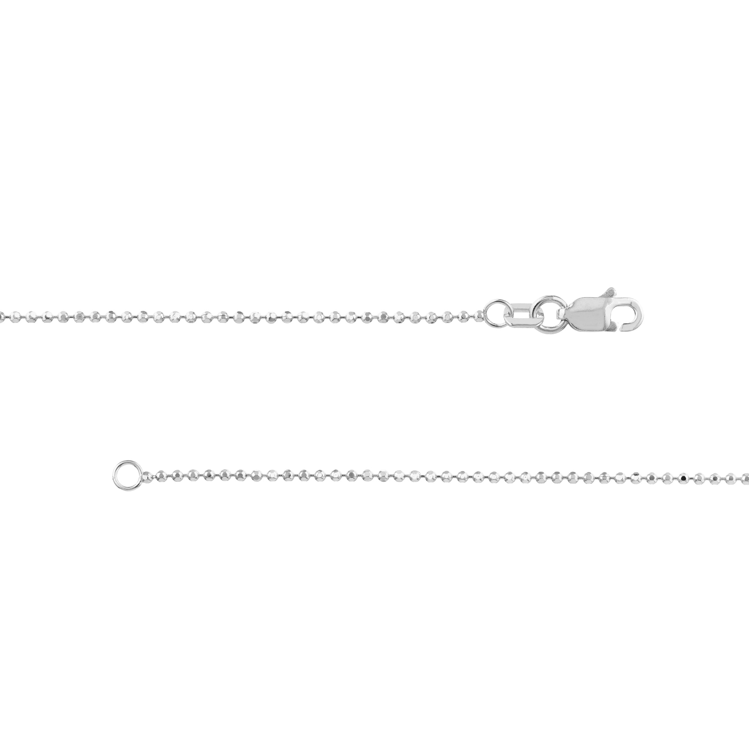 1.20mm D/C Bead Chain with Lobster Lock