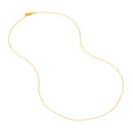 0.70mm Cable Chain with Lobster Lock
