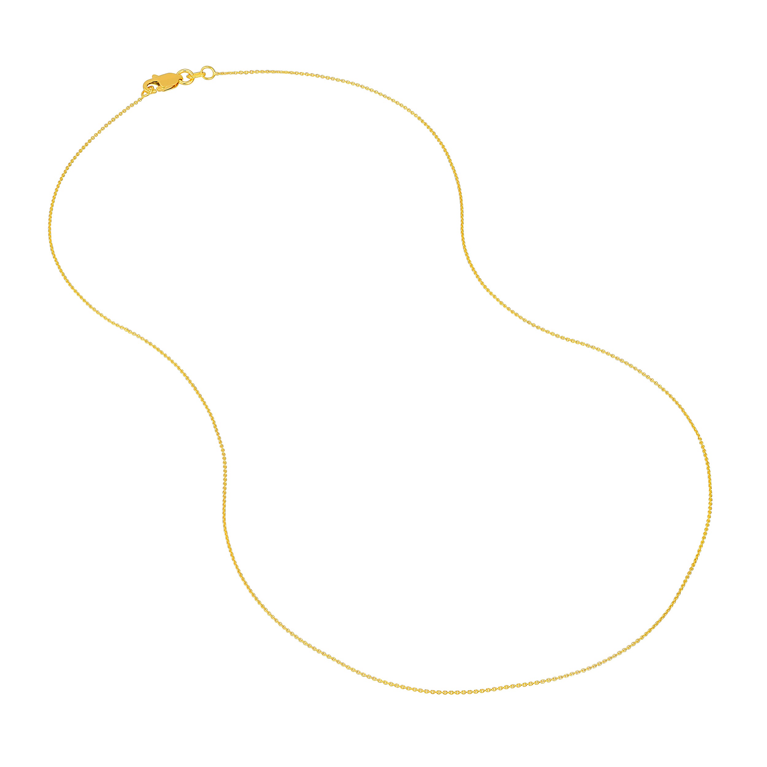0.70mm Cable Chain with Lobster Lock