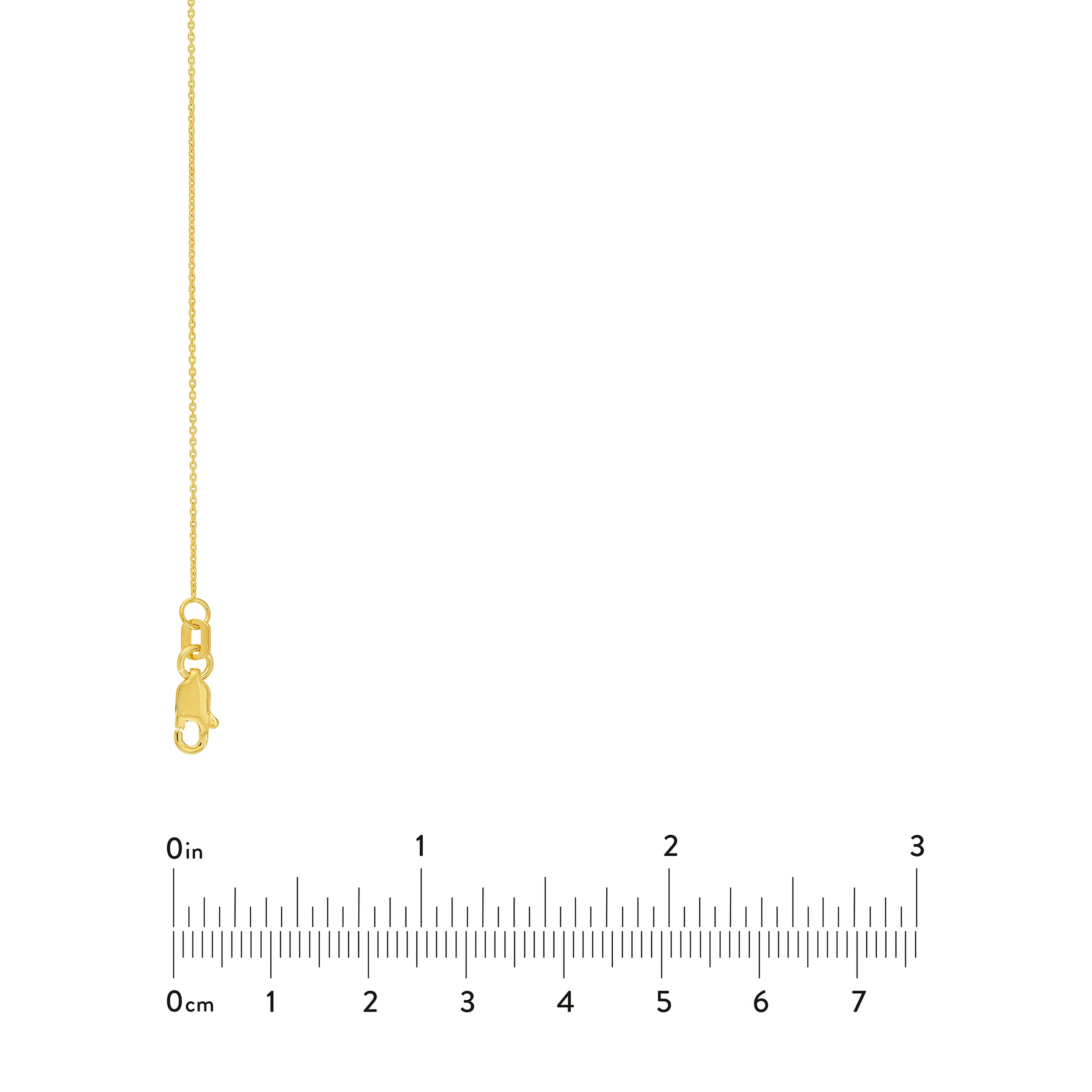 0.70mm Cable Chain with Lobster Lock