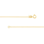 0.9mm Cable Chain with Spring Ring
