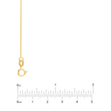 0.9mm Cable Chain with Spring Ring