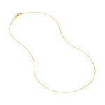 0.9mm Cable Chain with Lobster Lock