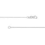 0.9mm Cable Chain with Lobster Lock