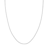 Sterling Silver 2mm Cable Chain with Lobster Lock