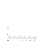 0.65mm D/C Cable Chain with Spring Ring Qtag