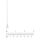 0.8mm D/C Cable Chain with Spring Ring