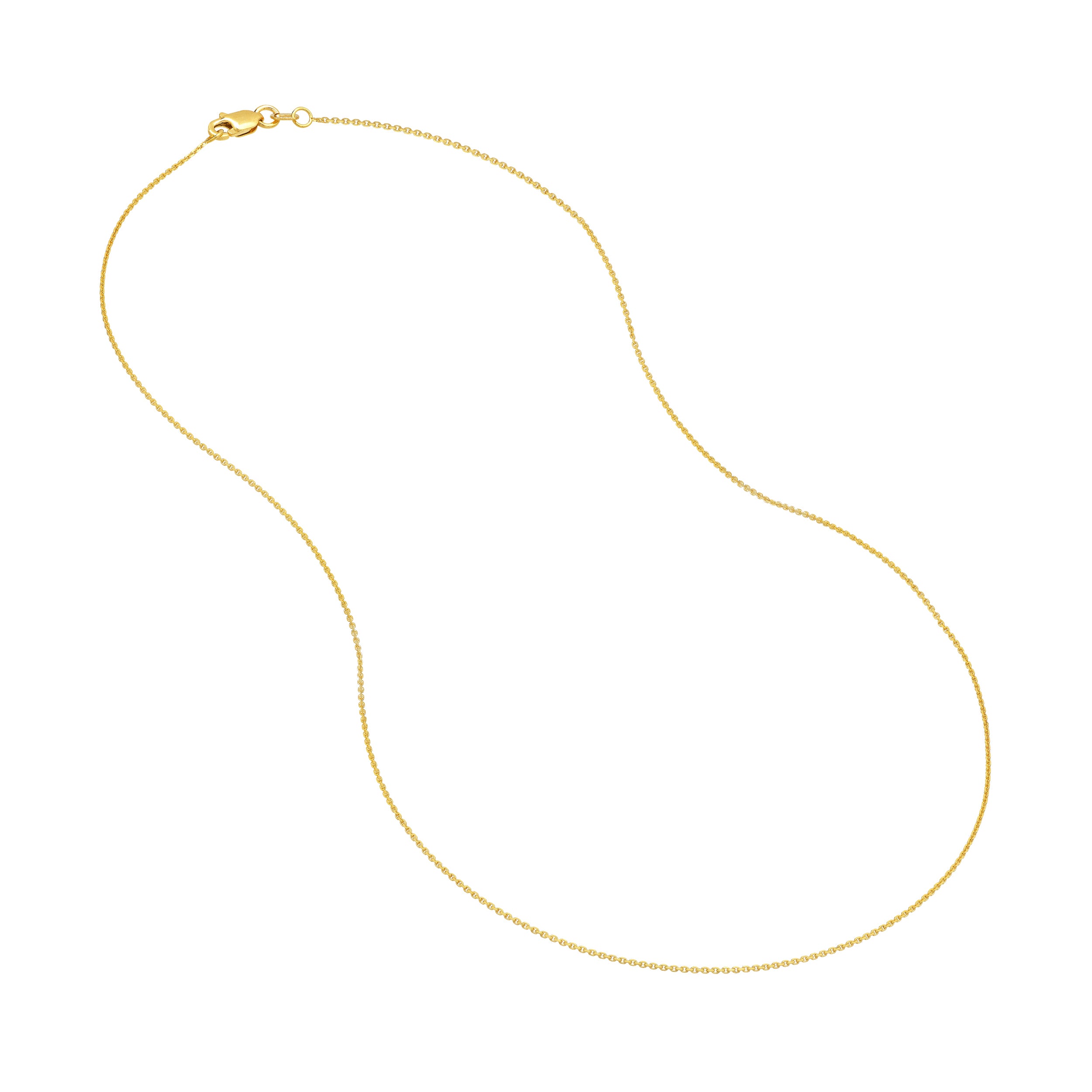 0.8mm D/C Cable Chain with Lobster Lock