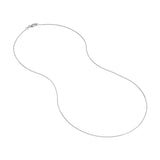 Sterling Silver 0.95mm D/C Cable Chain with Lobster Lock