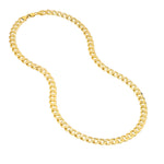 8.7mm Cuban Curb Chain with Lobster Lock