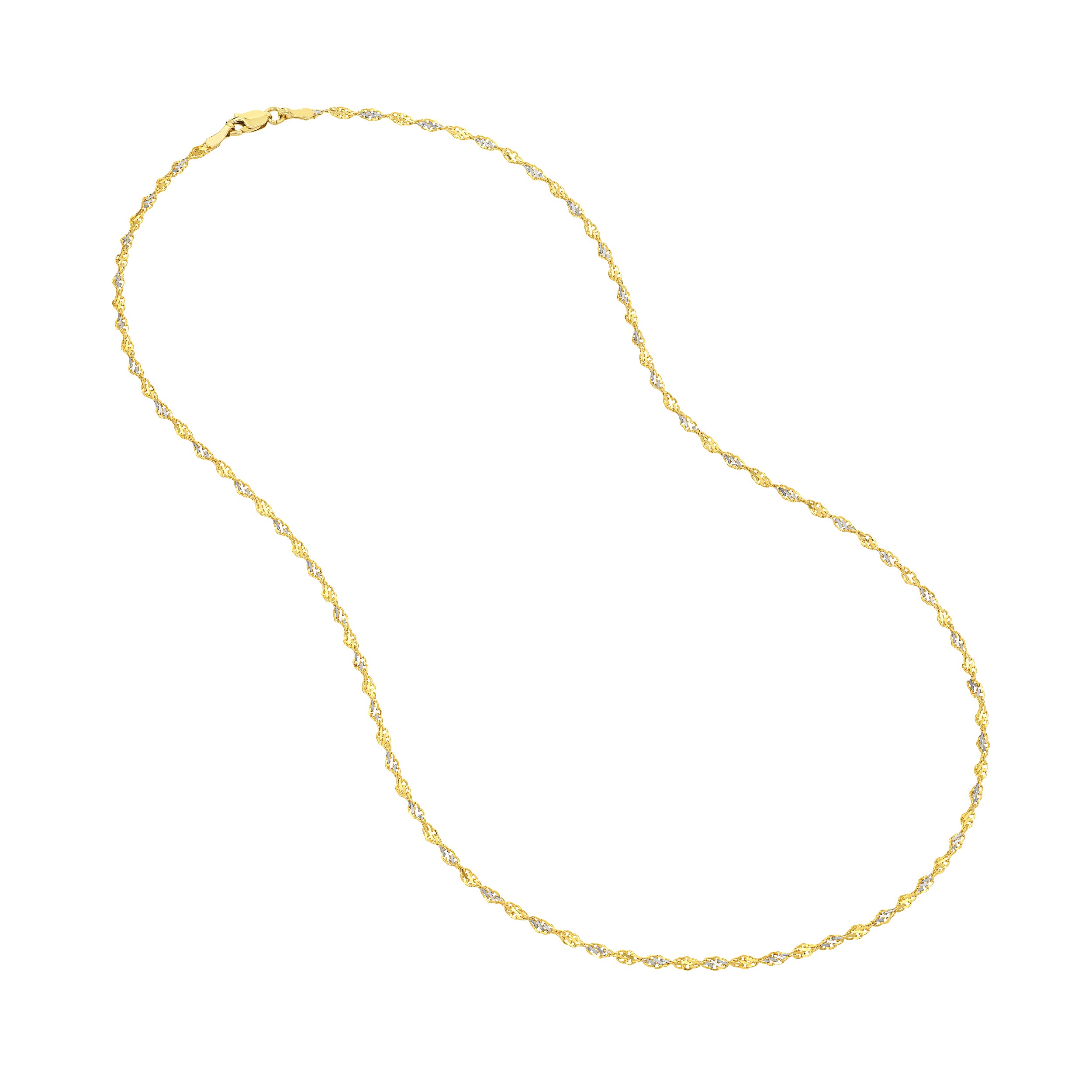 2.10mm Two Tone Dorica Chain