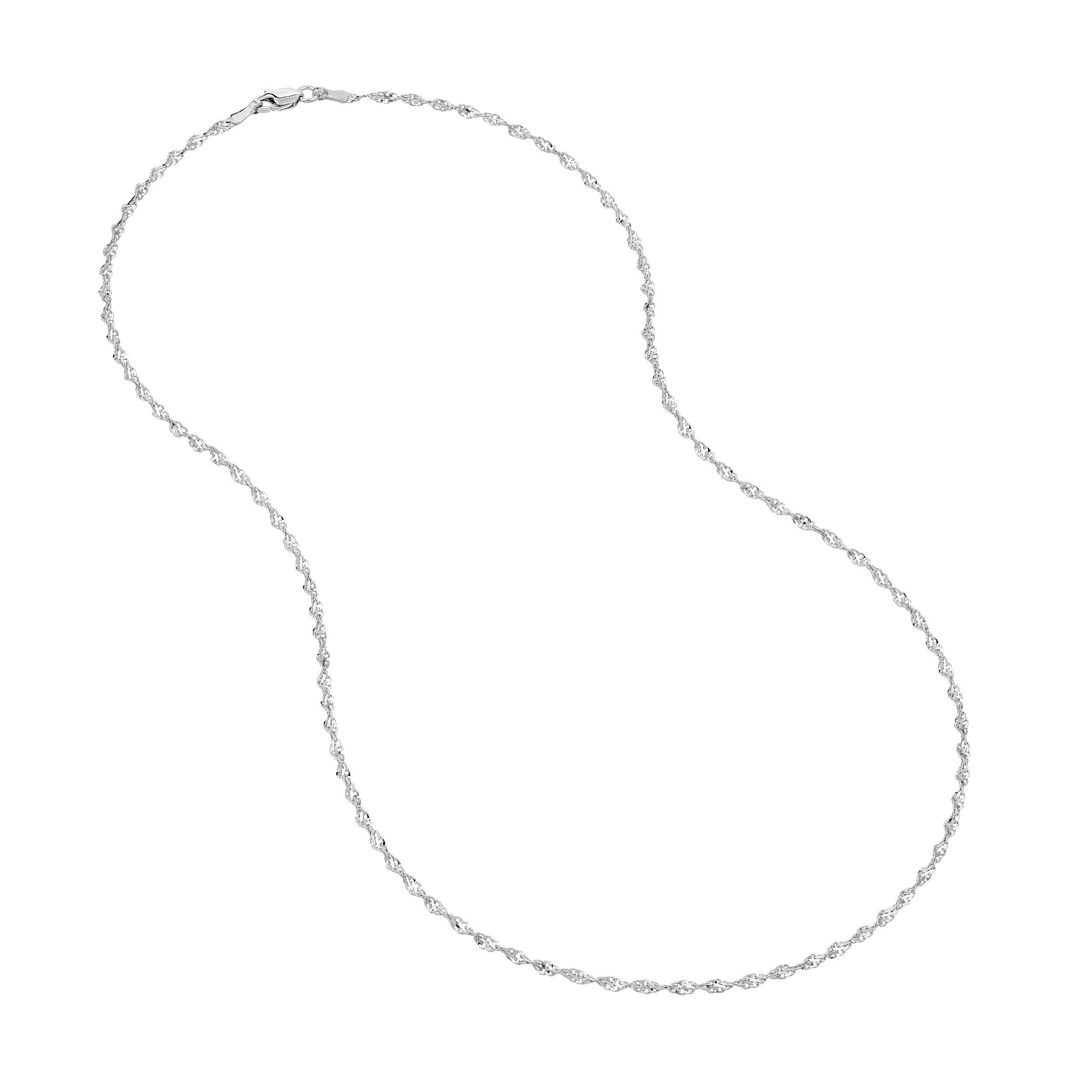 2.1mm Dorica Chain with Lobster Lock