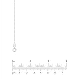 1.30mm Figaro Chain with Spring Ring