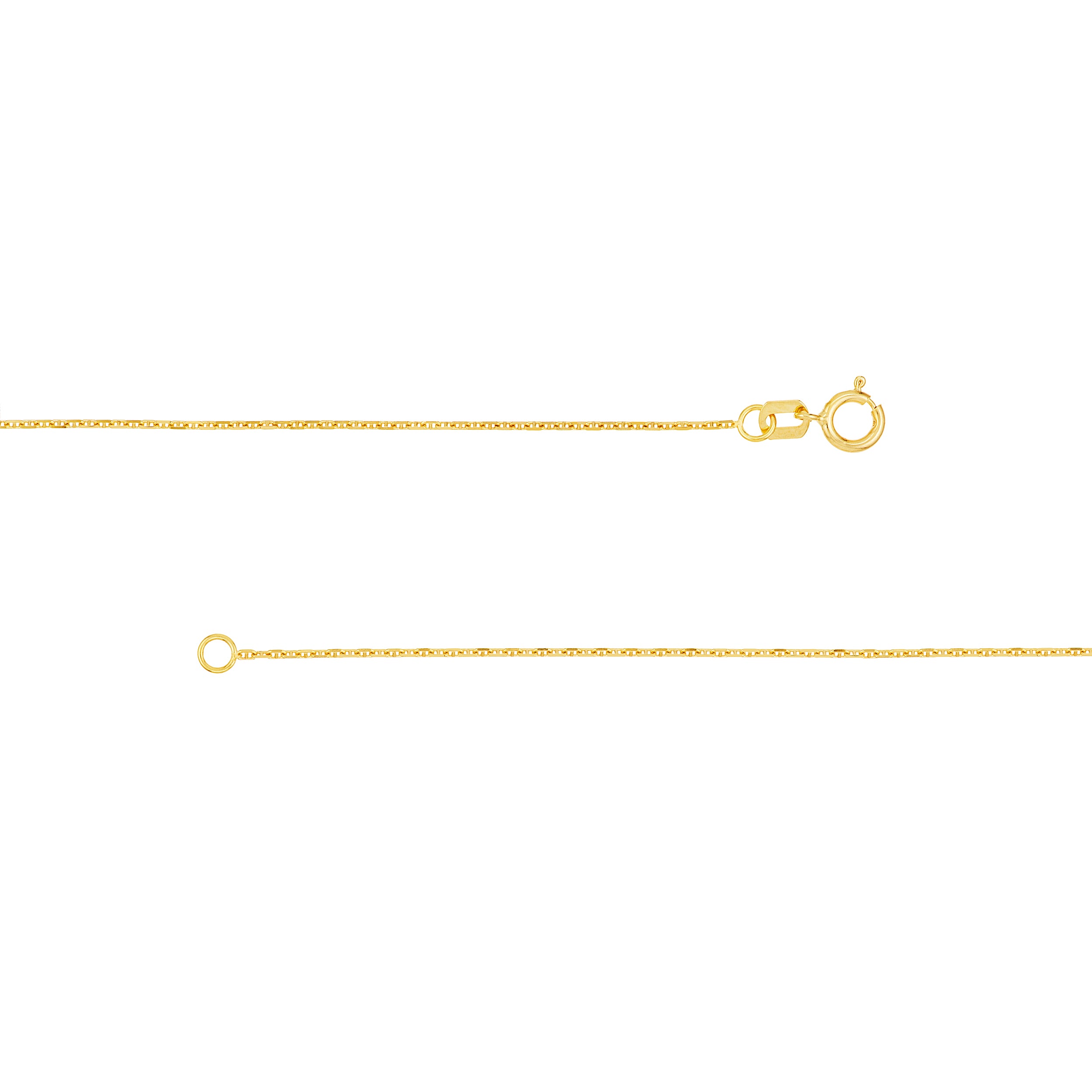 1.05mm D/C Anchor Chain with Spring Ring Qtag