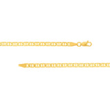 3.70mm Mariner Chain with Lobster Lock