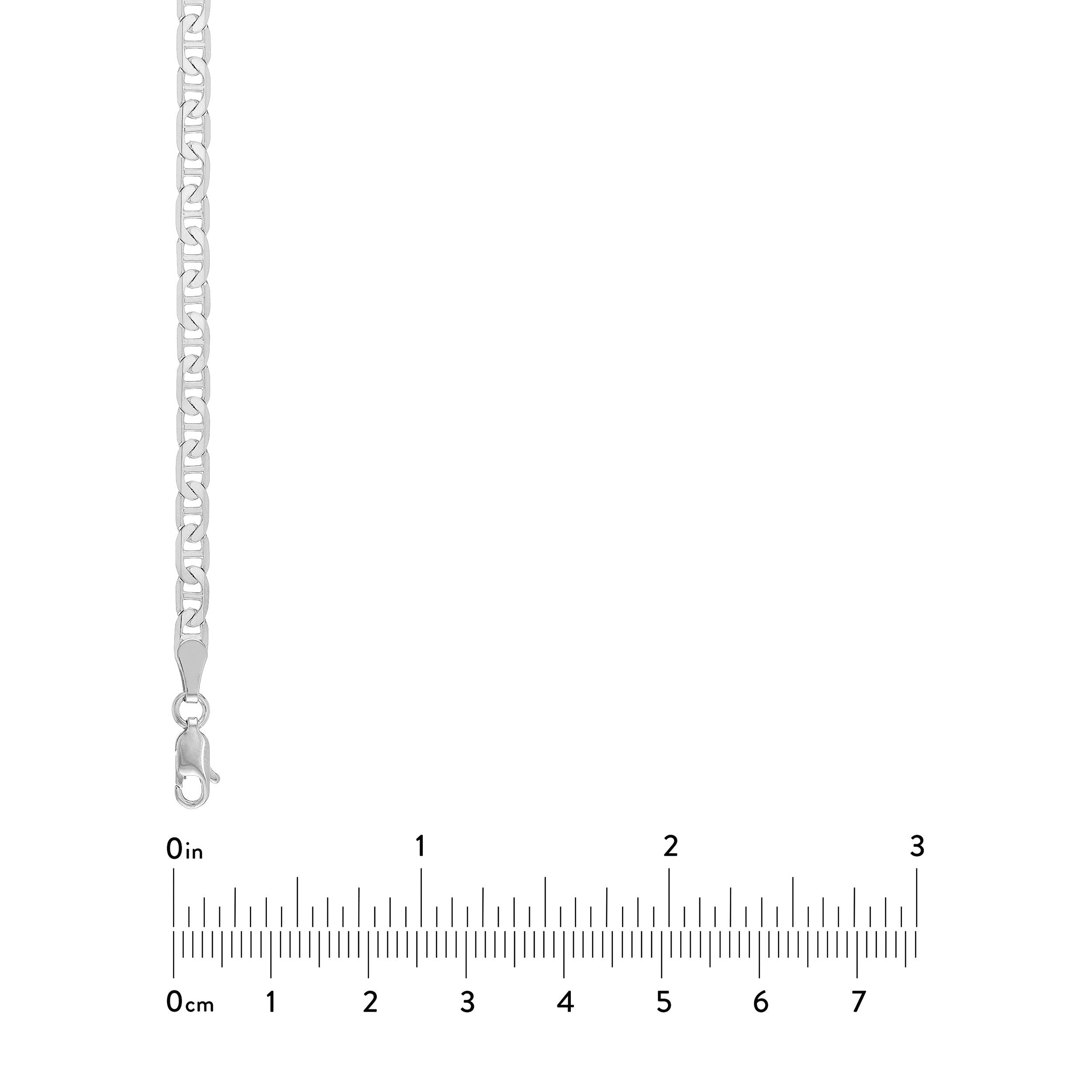 3.70mm Mariner Chain with Lobster Lock