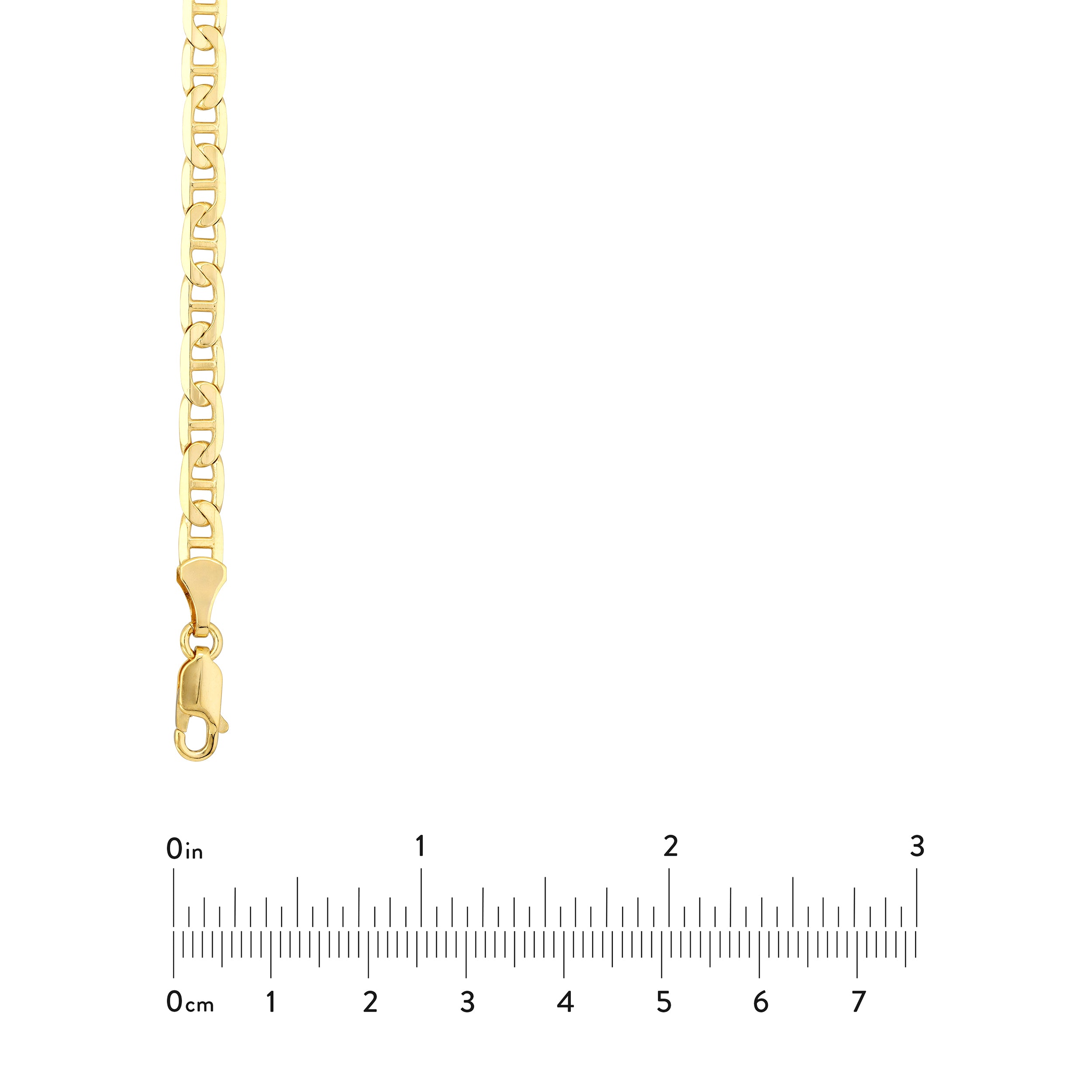 4.40mm Mariner Chain with Lobster Lock