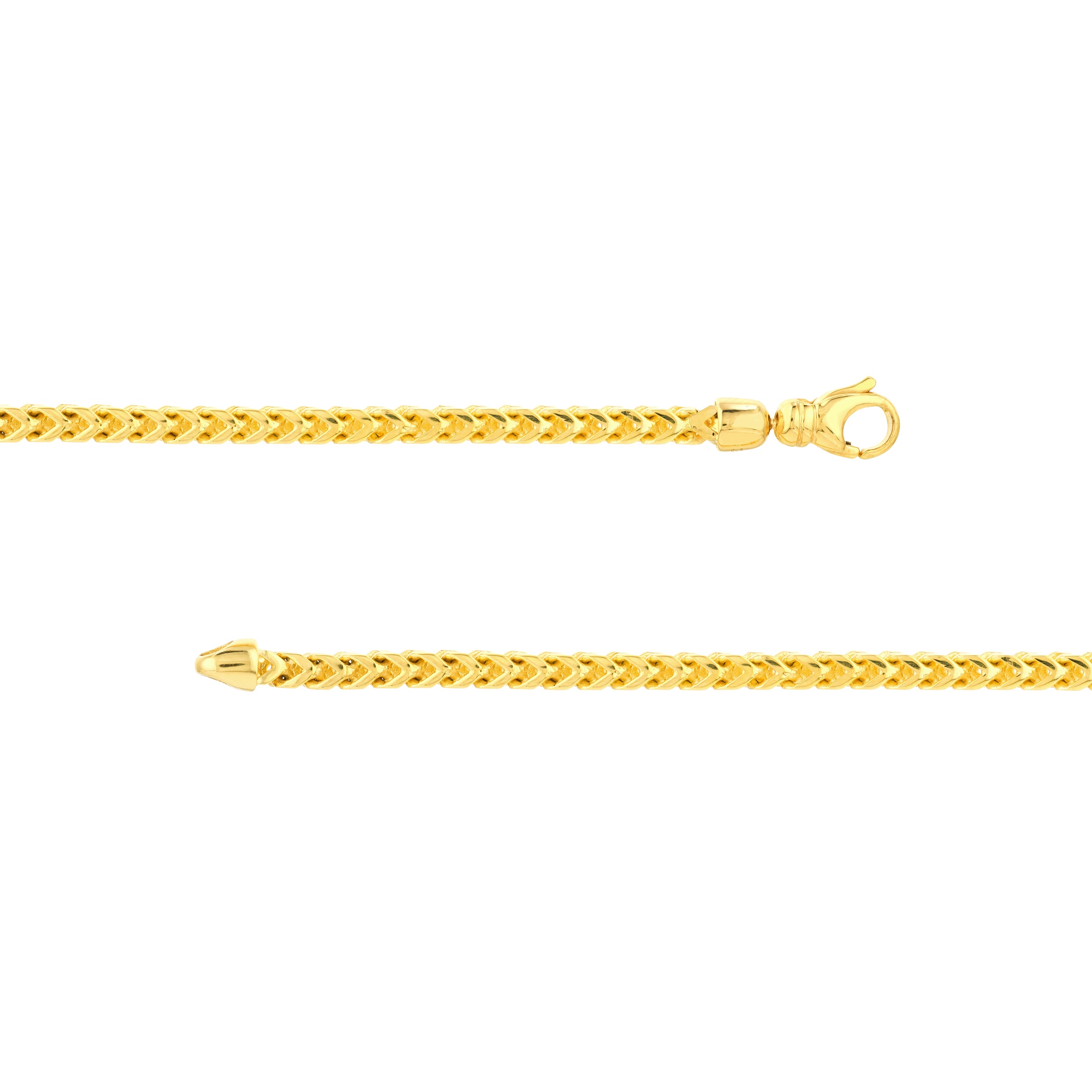 3mm Franco Chain with Lobster Lock