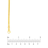 3mm Franco Chain with Lobster Lock