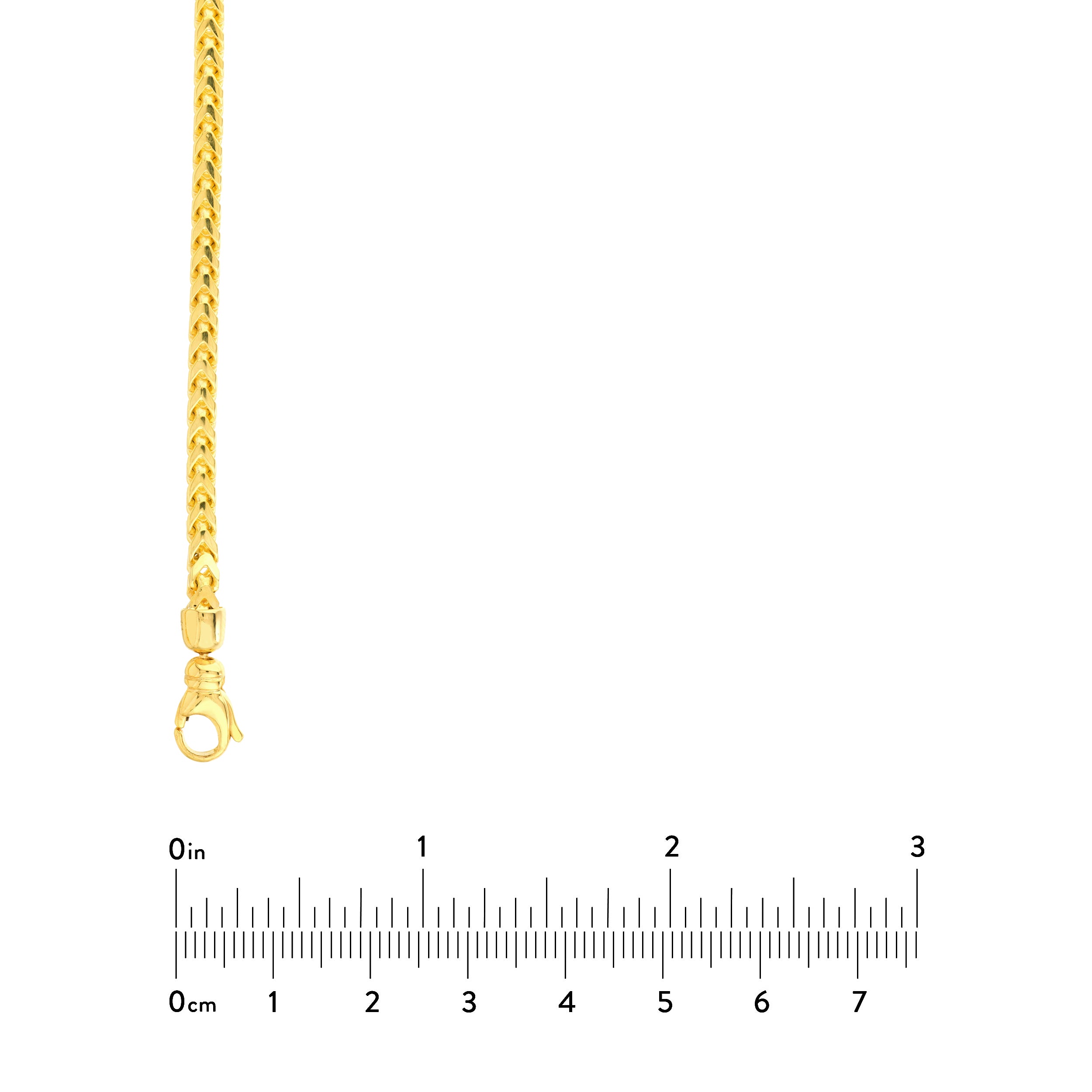 3mm Franco Chain with Lobster Lock