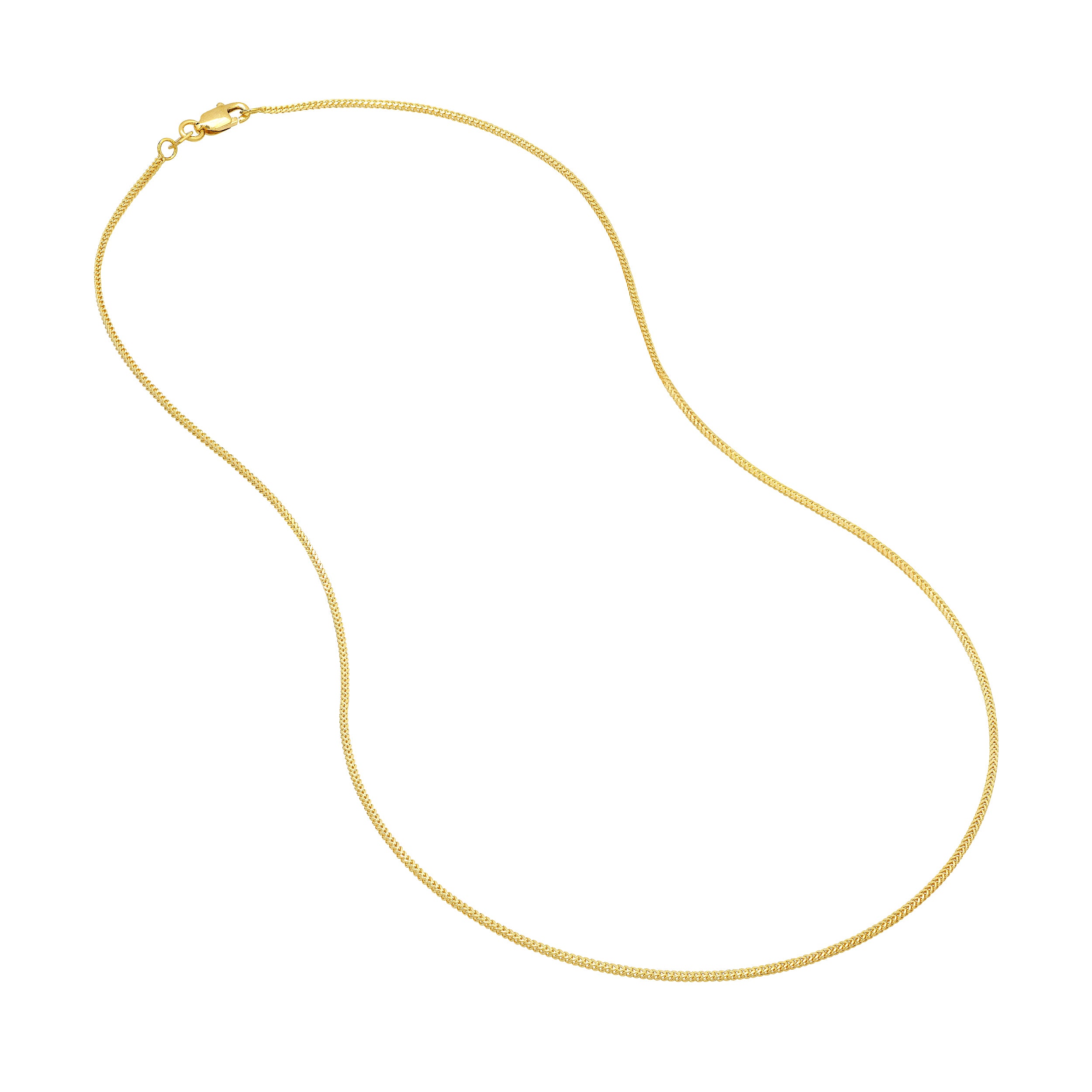 1.2mm Franco Chain with Lobster Lock
