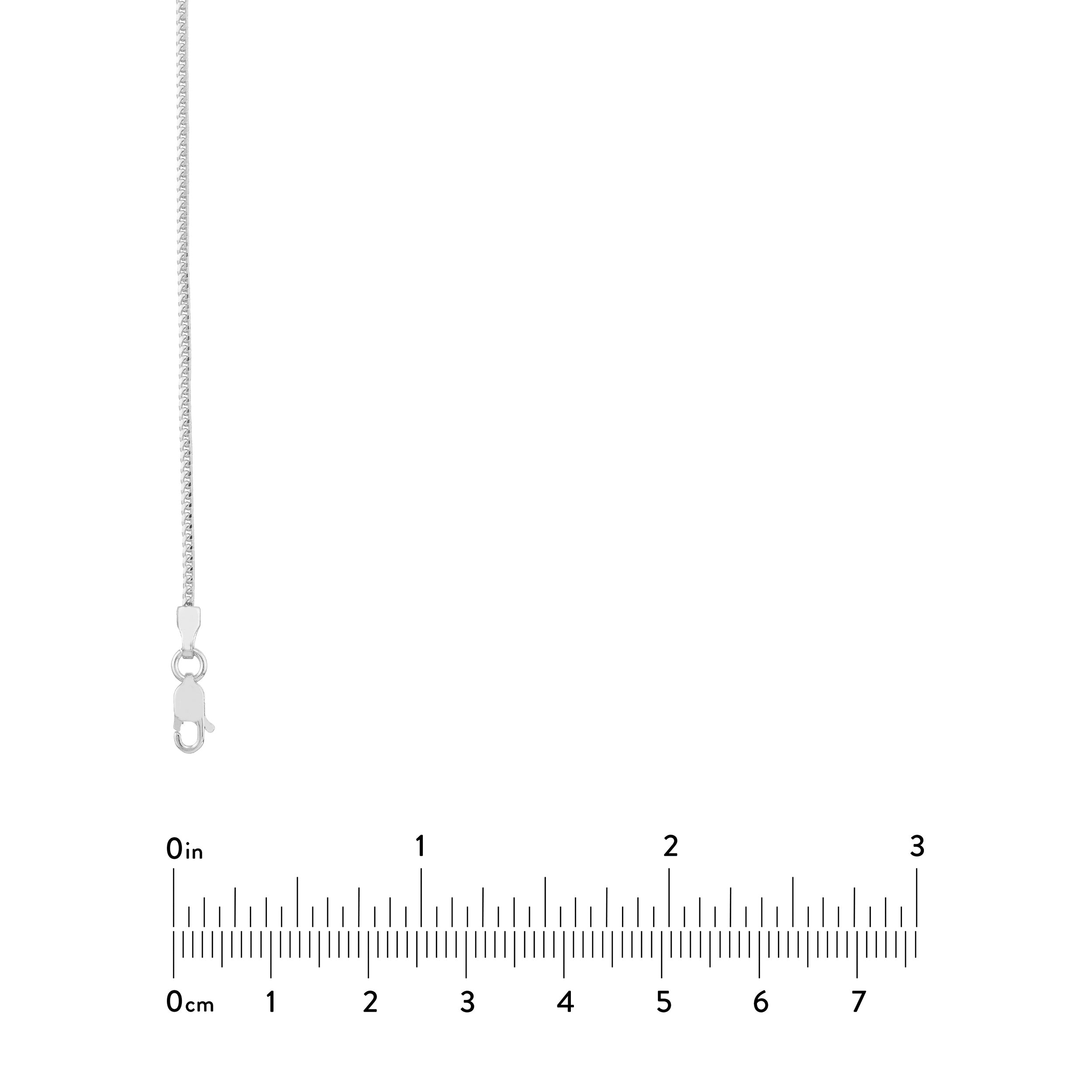 1.20mm Round Franco Chain 040 with Lobster Lock