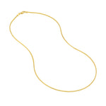 1.20mm Round Franco Chain 040 with Lobster Lock