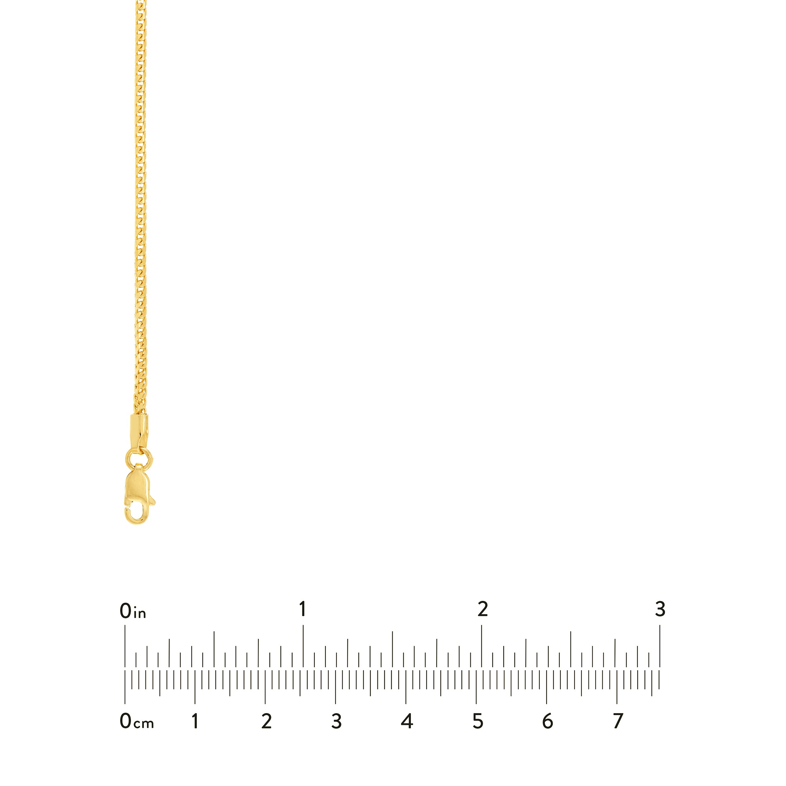 1.45mm Franco Chain with Lobster Lock