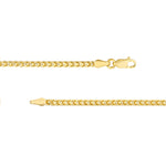 2.5mm Franco Chain with Lobster Lock