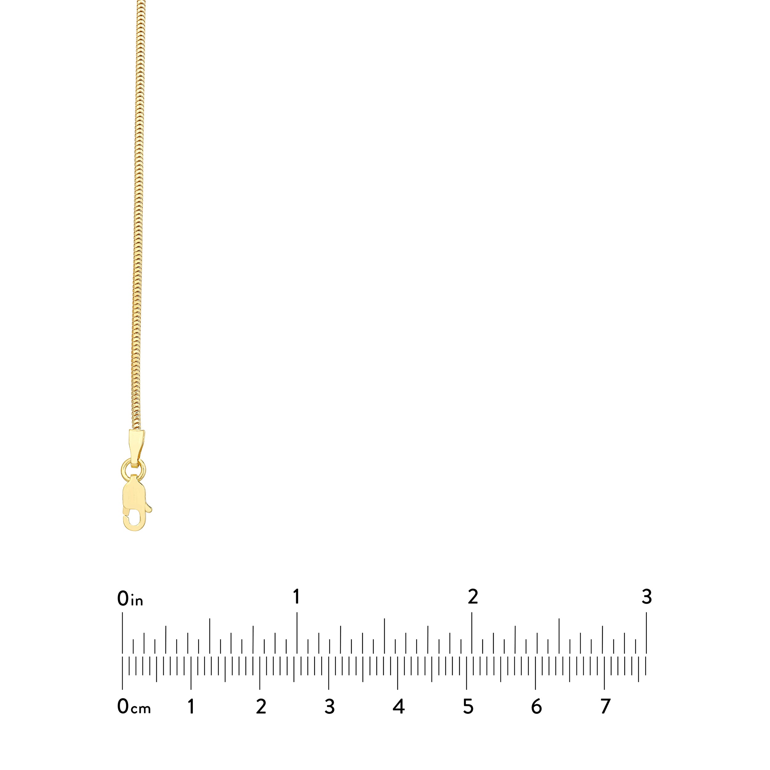 1.4mm Snake Chain with Lobster Lock
