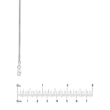 1.6mm Snake Chain with Lobster Lock