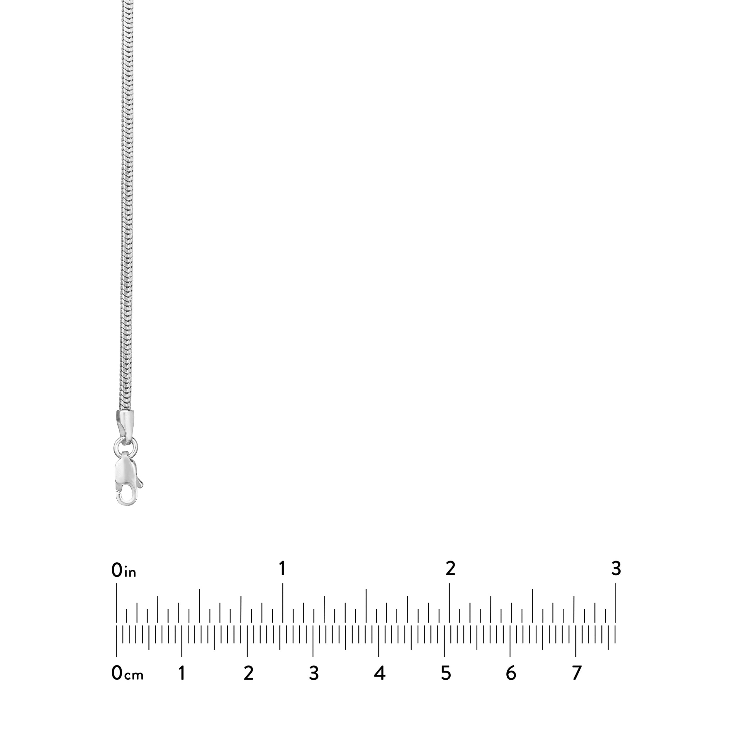 1.9mm Snake Chain with Lobster Lock