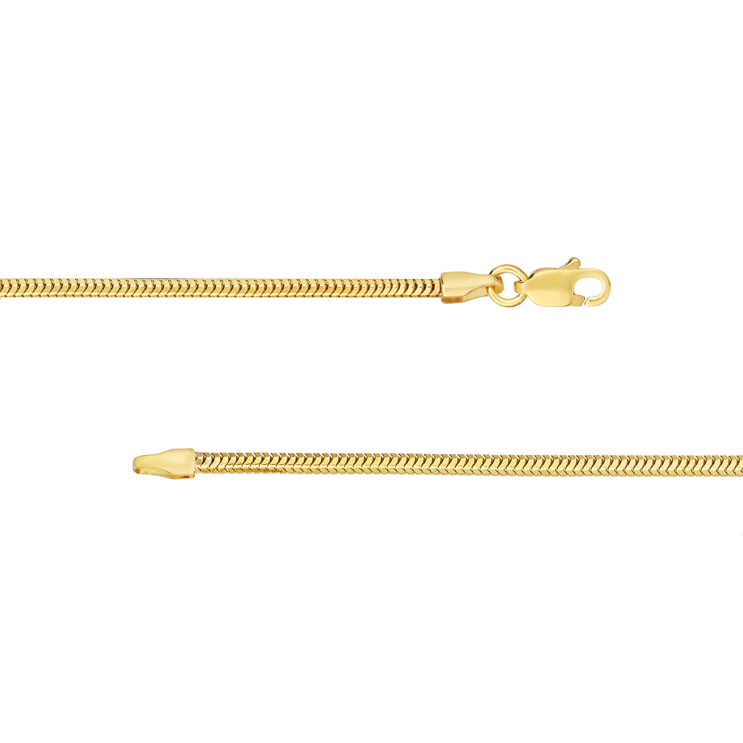 1.9mm Snake Chain with Lobster Lock