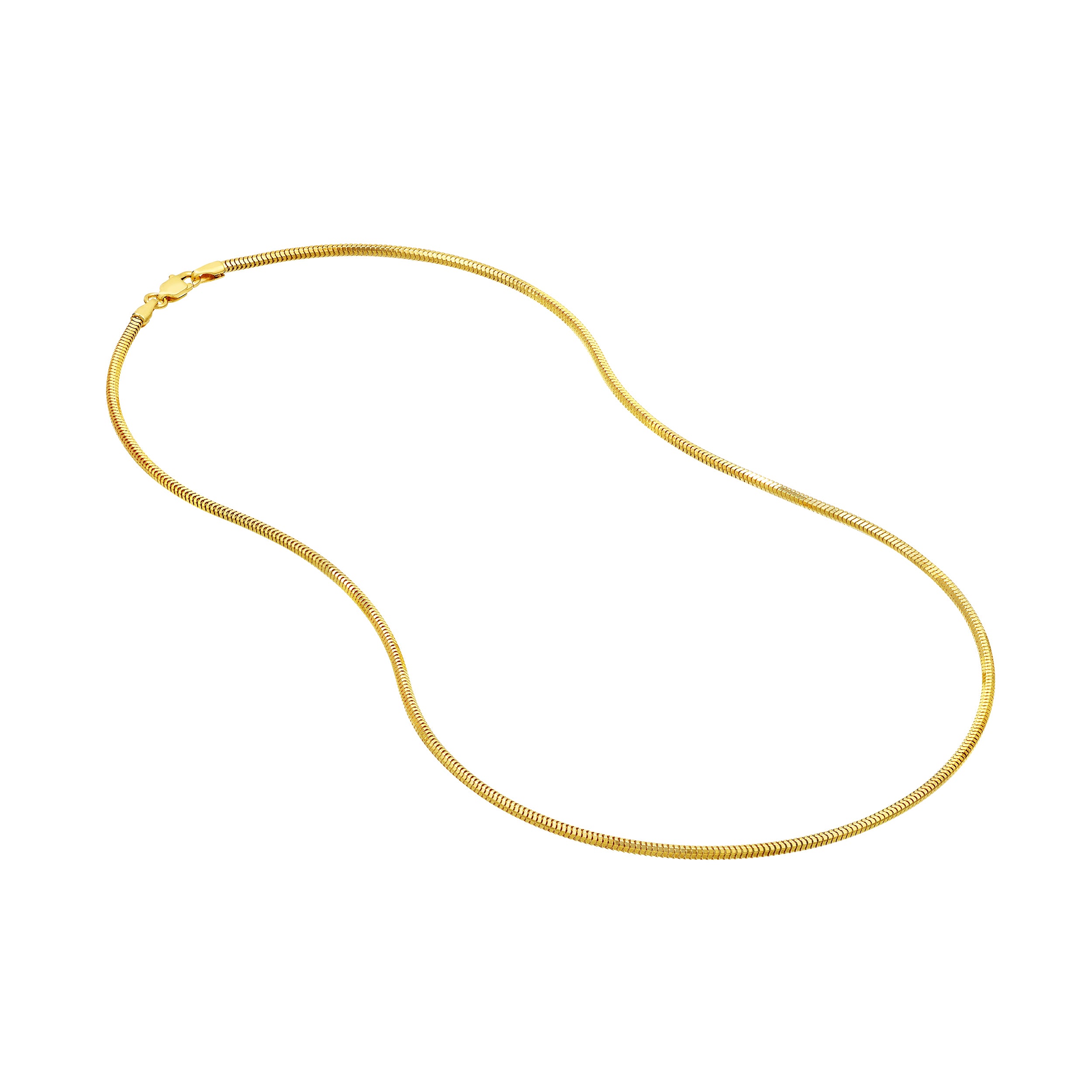 1.9mm Snake Chain with Lobster Lock