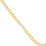 3.90mm Light Open Curb Chain with Lobster Lock