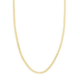 3.90mm Light Open Curb Chain with Lobster Lock