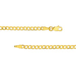 2.7mm Light Open Curb Chain with Lobster Lock