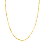 2.7mm Light Open Curb Chain with Lobster Lock