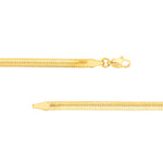 3.20mm Oval Snake Chain with Lobster Lock
