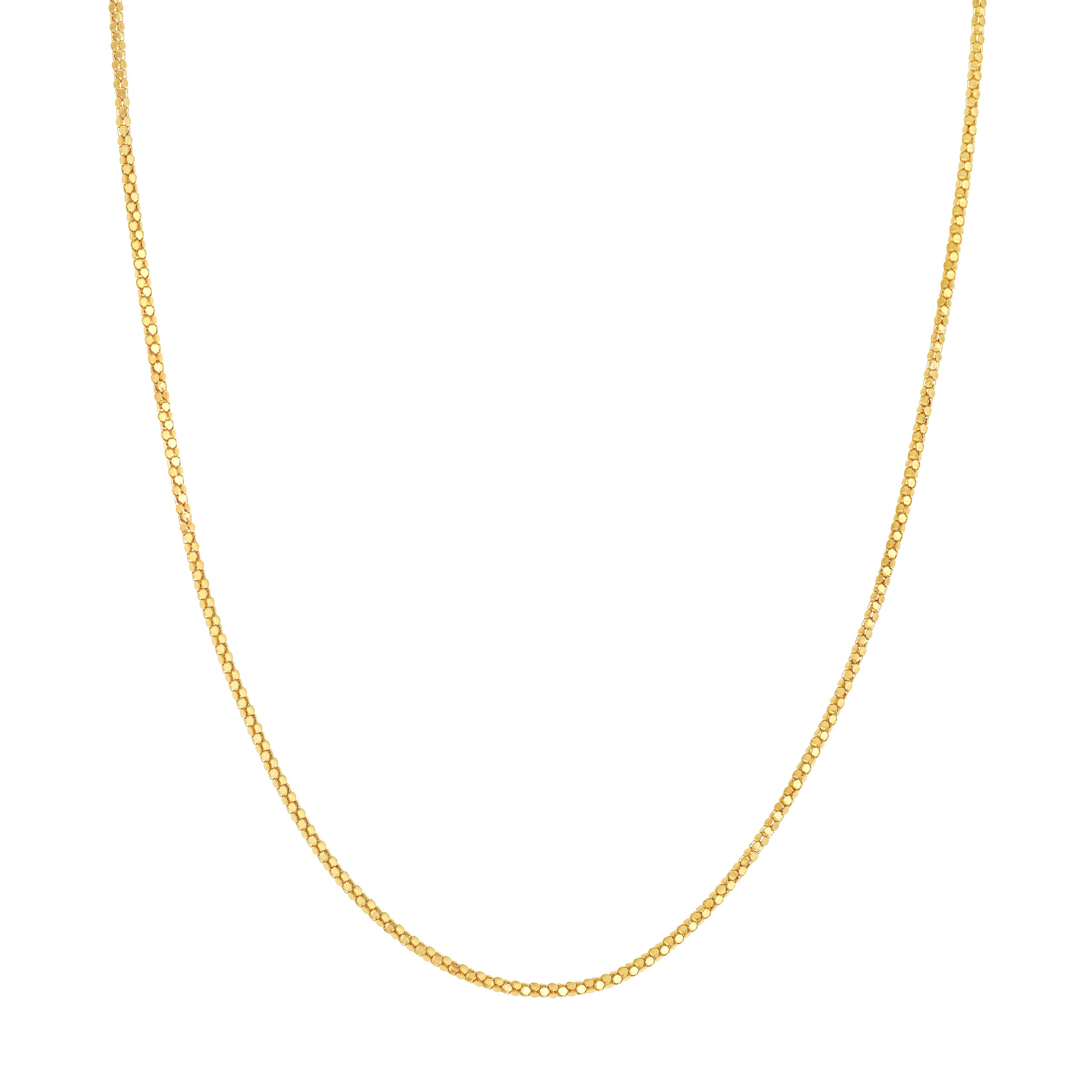 1.85mm Mirror Popcorn Chain