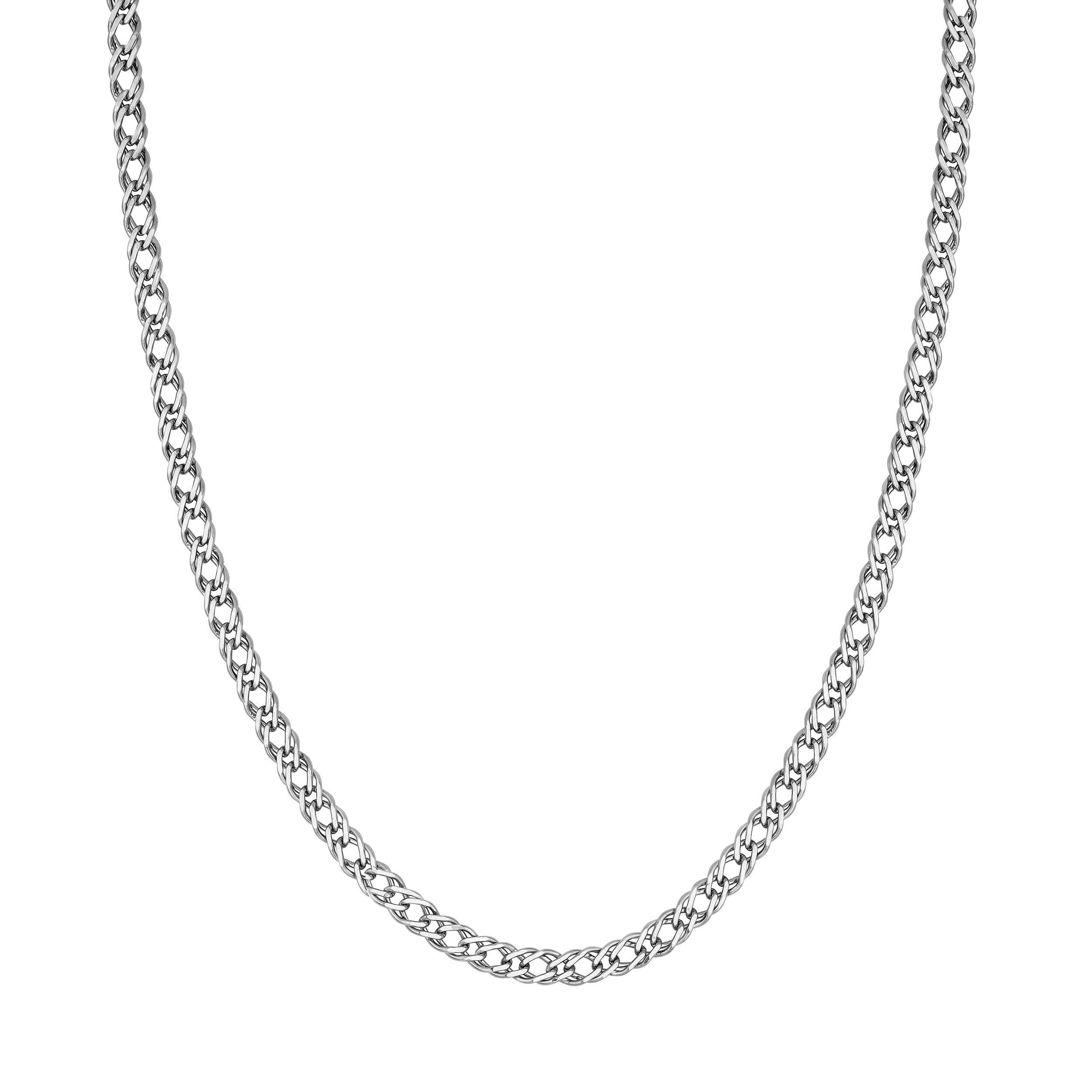 4.90mm Sterling Silver D/C Rambo Chain