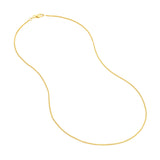 1.25mm Wheat Chain with Lobster Lock